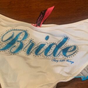 Victoria's Secret Bride pantie, Sexy Little Thing collection, M
